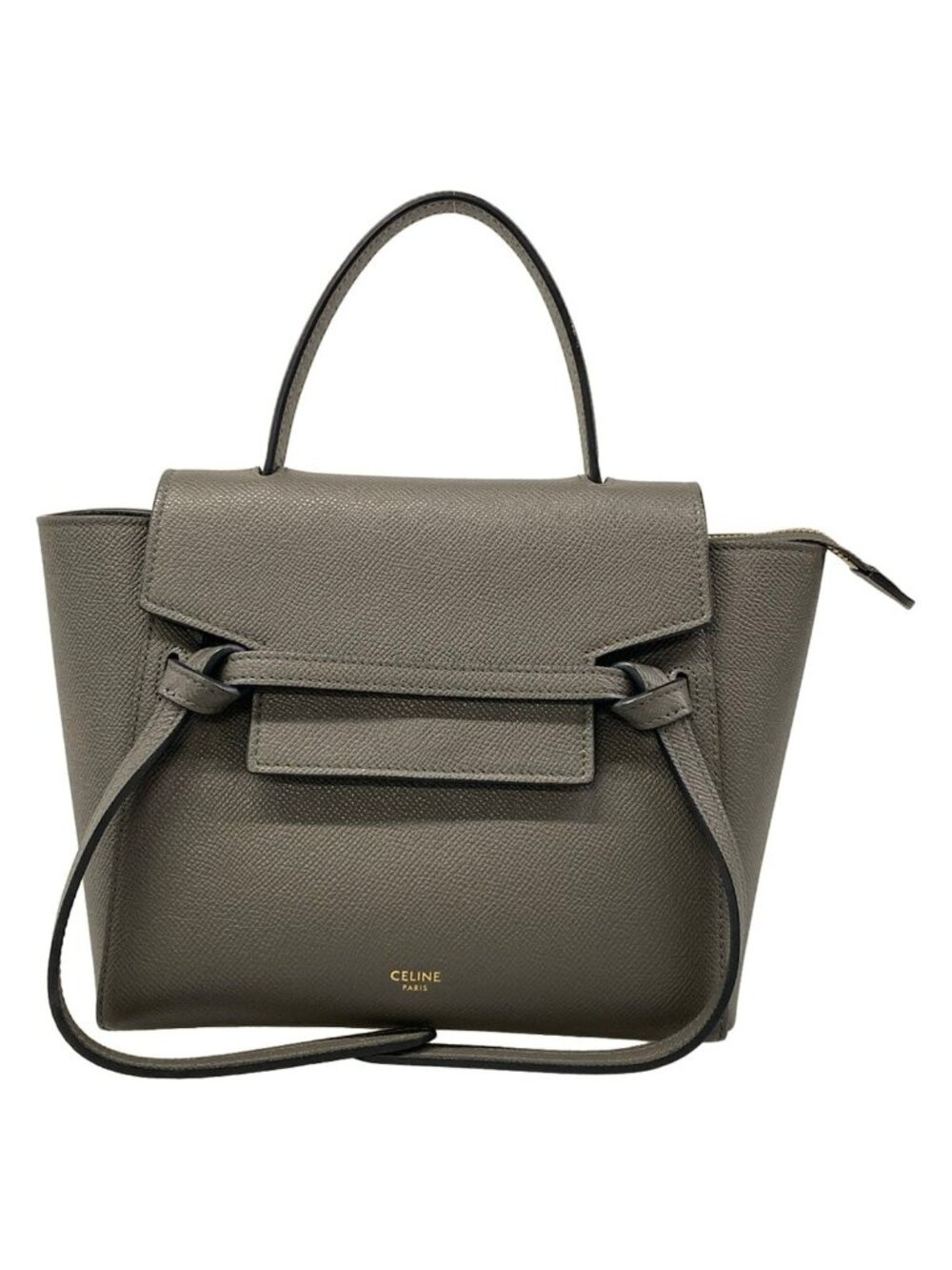 Celine Belt Bag Nano Dark Gray